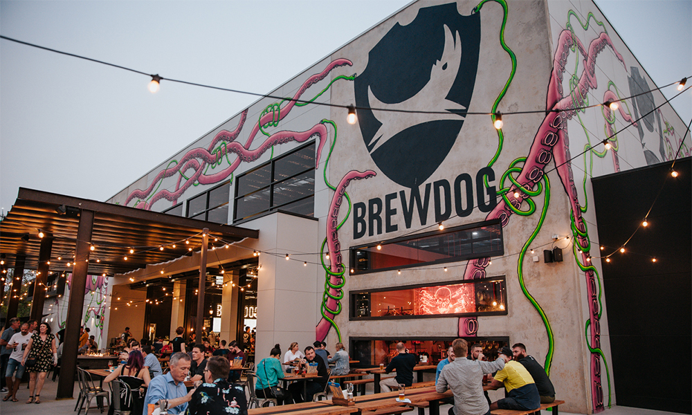 Pub und Brauerei von Brewdog in Brisbane